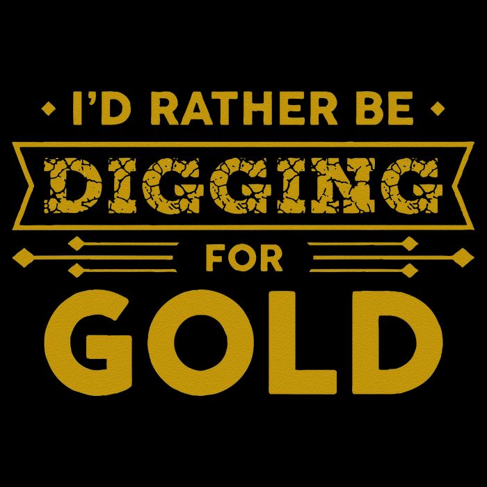 Gold Miner Digger Prospecting Treasure Hunting Wool Snapback Cap