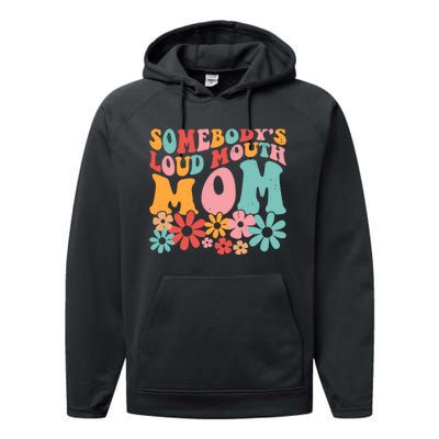 Grandma MotherS Day Celebration Performance Fleece Hoodie