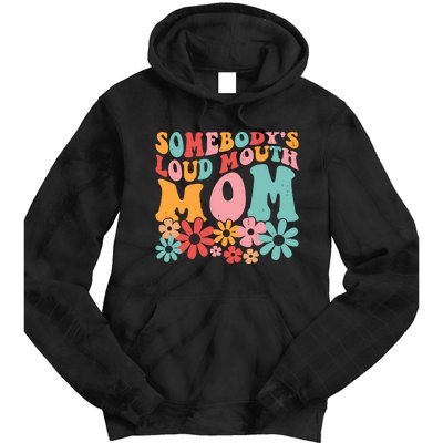 Grandma MotherS Day Celebration Tie Dye Hoodie