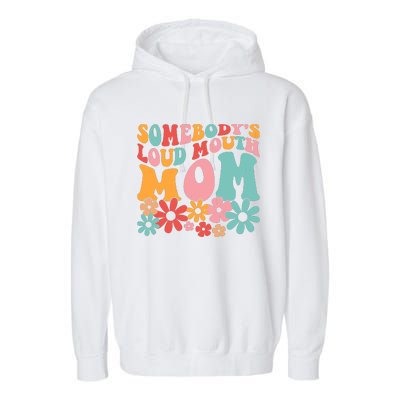 Grandma MotherS Day Celebration Garment-Dyed Fleece Hoodie