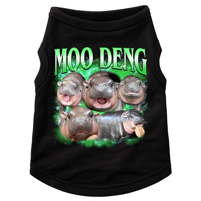 Green Moo Deng Meme Hippo Doggie Tank