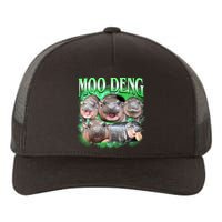 Green Moo Deng Meme Hippo Yupoong Adult 5-Panel Trucker Hat