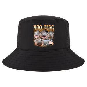 Gold Moo Deng Meme Hippo Funny Cool Comfort Performance Bucket Hat