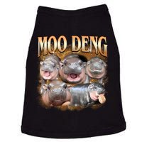 Gold Moo Deng Meme Hippo Funny Doggie Tank