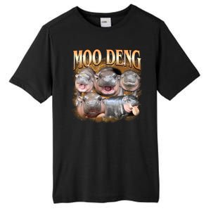 Gold Moo Deng Meme Hippo Funny Tall Fusion ChromaSoft Performance T-Shirt