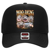 Gold Moo Deng Meme Hippo Funny Hat