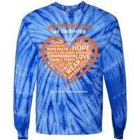 Gifts Ms Daughter Multiple Sclerosis Awareness Cool Gift Tie-Dye Long Sleeve Shirt