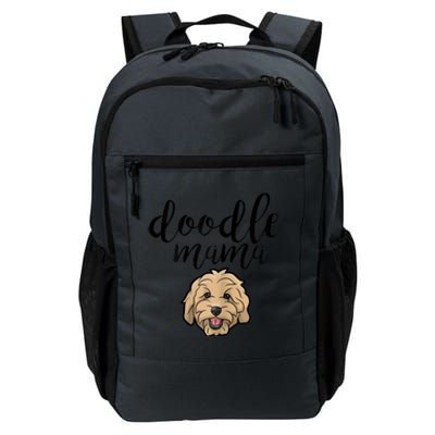 Goldendoodle Mom Doodle Mama Cute Golden Doodle Dog Daily Commute Backpack