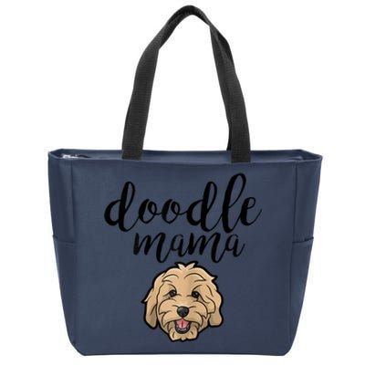 Goldendoodle Mom Doodle Mama Cute Golden Doodle Dog Zip Tote Bag