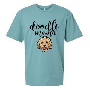 Goldendoodle Mom Doodle Mama Cute Golden Doodle Dog Sueded Cloud Jersey T-Shirt