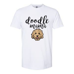 Goldendoodle Mom Doodle Mama Cute Golden Doodle Dog Softstyle CVC T-Shirt