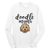 Goldendoodle Mom Doodle Mama Cute Golden Doodle Dog Long Sleeve Shirt