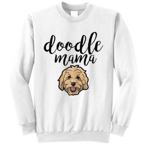 Goldendoodle Mom Doodle Mama Cute Golden Doodle Dog Sweatshirt