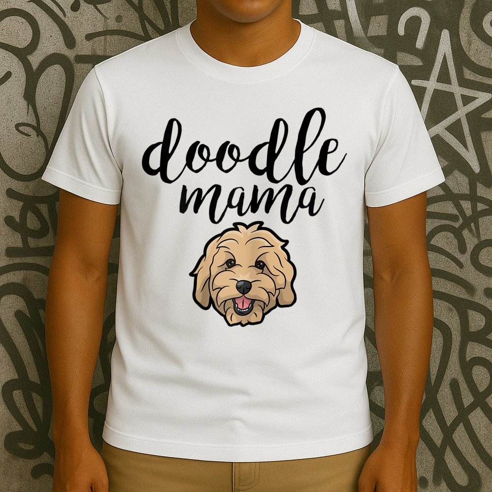 Goldendoodle Mom Doodle Mama Cute Golden Doodle Dog T-Shirt