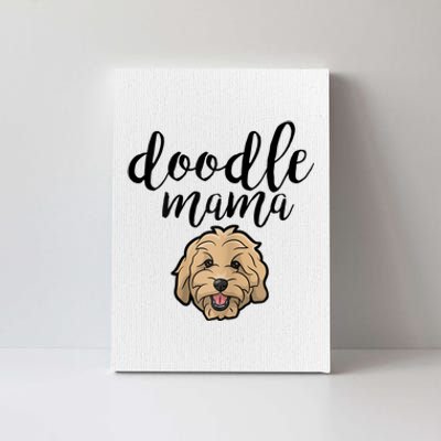 Goldendoodle Mom Doodle Mama Cute Golden Doodle Dog Canvas