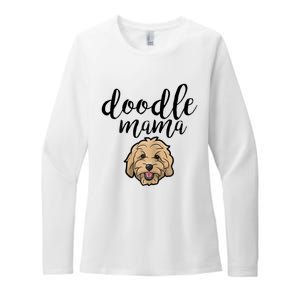 Goldendoodle Mom Doodle Mama Cute Golden Doodle Dog Womens CVC Long Sleeve Shirt