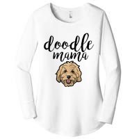 Goldendoodle Mom Doodle Mama Cute Golden Doodle Dog Women's Perfect Tri Tunic Long Sleeve Shirt