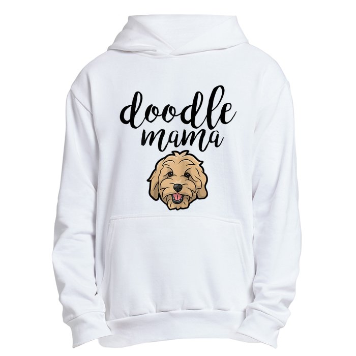 Goldendoodle Mom Doodle Mama Cute Golden Doodle Dog Urban Pullover Hoodie