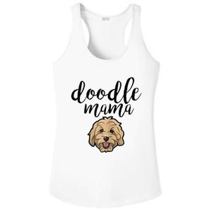 Goldendoodle Mom Doodle Mama Cute Golden Doodle Dog Ladies PosiCharge Competitor Racerback Tank