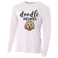 Goldendoodle Mom Doodle Mama Cute Golden Doodle Dog Cooling Performance Long Sleeve Crew