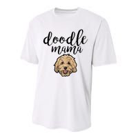 Goldendoodle Mom Doodle Mama Cute Golden Doodle Dog Performance Sprint T-Shirt