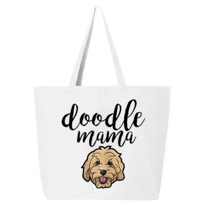 Goldendoodle Mom Doodle Mama Cute Golden Doodle Dog 25L Jumbo Tote