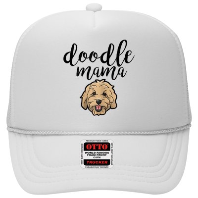 Goldendoodle Mom Doodle Mama Cute Golden Doodle Dog Trucker Hat