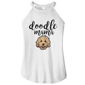 Goldendoodle Mom Doodle Mama Cute Golden Doodle Dog Women's Perfect Tri Rocker Tank