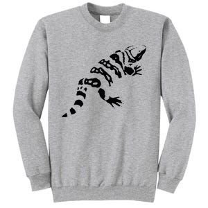 Gila Monster Design Tall Sweatshirt