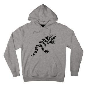 Gila Monster Design Tall Hoodie