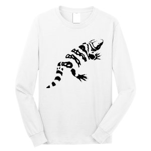 Gila Monster Design Long Sleeve Shirt