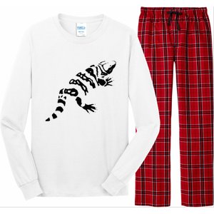 Gila Monster Design Long Sleeve Pajama Set