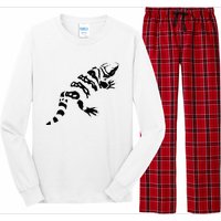 Gila Monster Design Long Sleeve Pajama Set