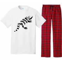 Gila Monster Design Pajama Set