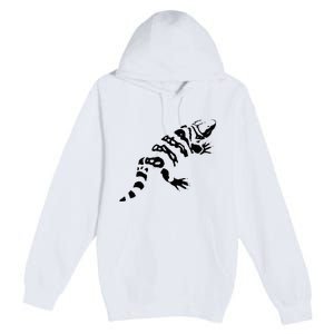 Gila Monster Design Premium Pullover Hoodie