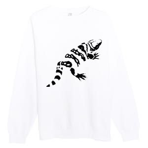 Gila Monster Design Premium Crewneck Sweatshirt