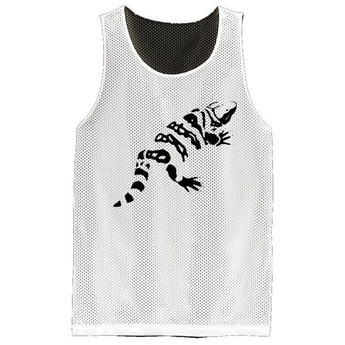 Gila Monster Design Mesh Reversible Basketball Jersey Tank