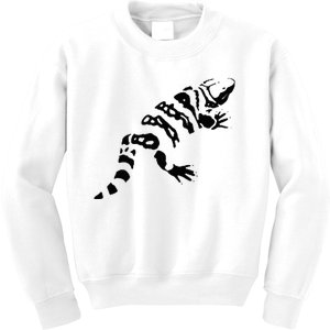 Gila Monster Design Kids Sweatshirt