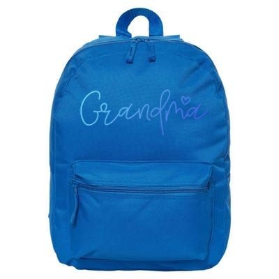 Grandma MotherS Day Grandparents Day Christmas Great Gift 16 in Basic Backpack