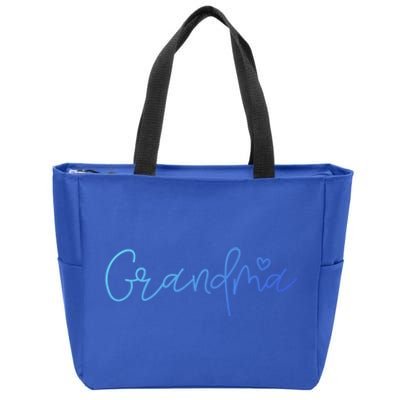 Grandma MotherS Day Grandparents Day Christmas Great Gift Zip Tote Bag