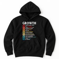 Growth Mindset Definition Motivational Quote Inspiration Hoodie