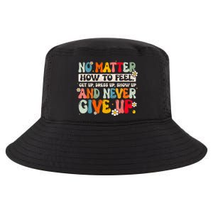 Growth Mindset Definition Motivational Quote Inspiration Cool Comfort Performance Bucket Hat