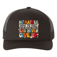 Growth Mindset Definition Motivational Quote Inspiration Yupoong Adult 5-Panel Trucker Hat