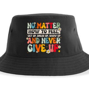 Growth Mindset Definition Motivational Quote Inspiration Sustainable Bucket Hat