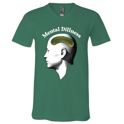 Gotfunny Mental Dillness V-Neck T-Shirt