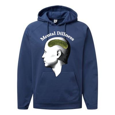 Gotfunny Mental Dillness Performance Fleece Hoodie