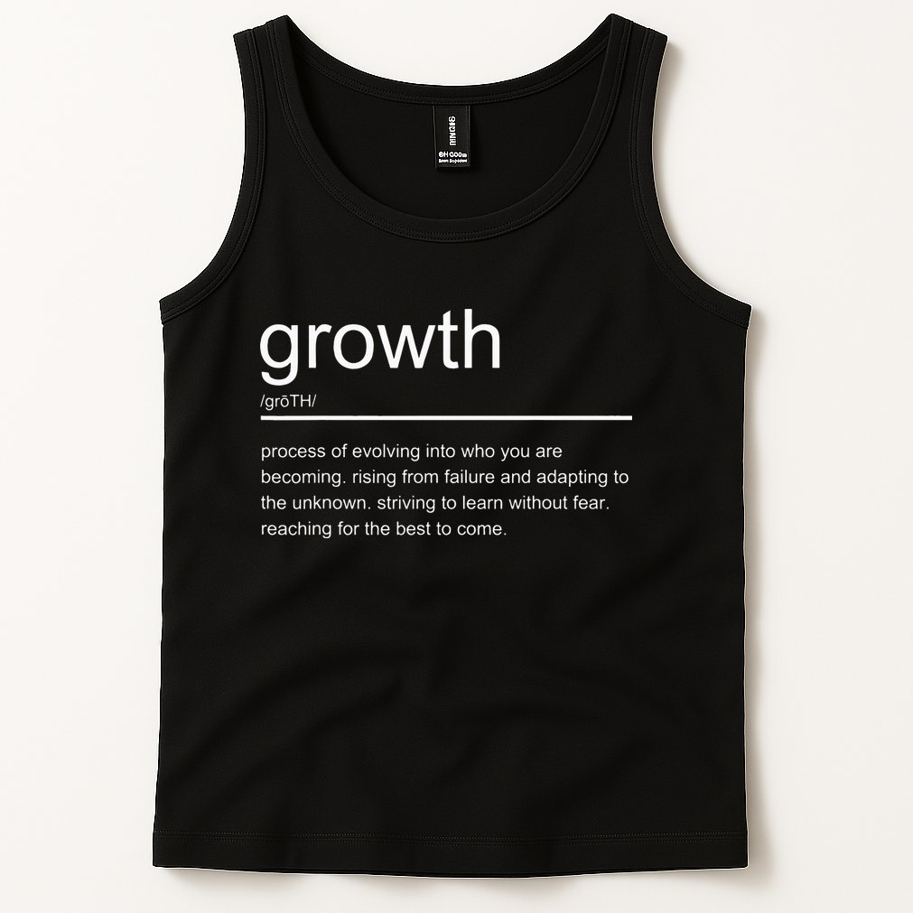 Growth Mindset Definition Quotes Entrepreneur Gifts School Tank Top