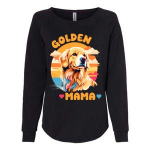 Golden Mama Design Proud Golden Retriever Lover And Dog Womens California Wash Sweatshirt