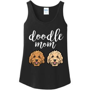 Goldendoodle Mom - Doodle Mom Cute Golden doodle Ladies Essential Tank