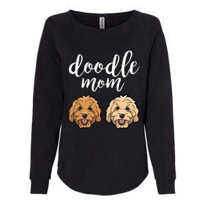 Goldendoodle Mom - Doodle Mom Cute Golden doodle Womens California Wash Sweatshirt